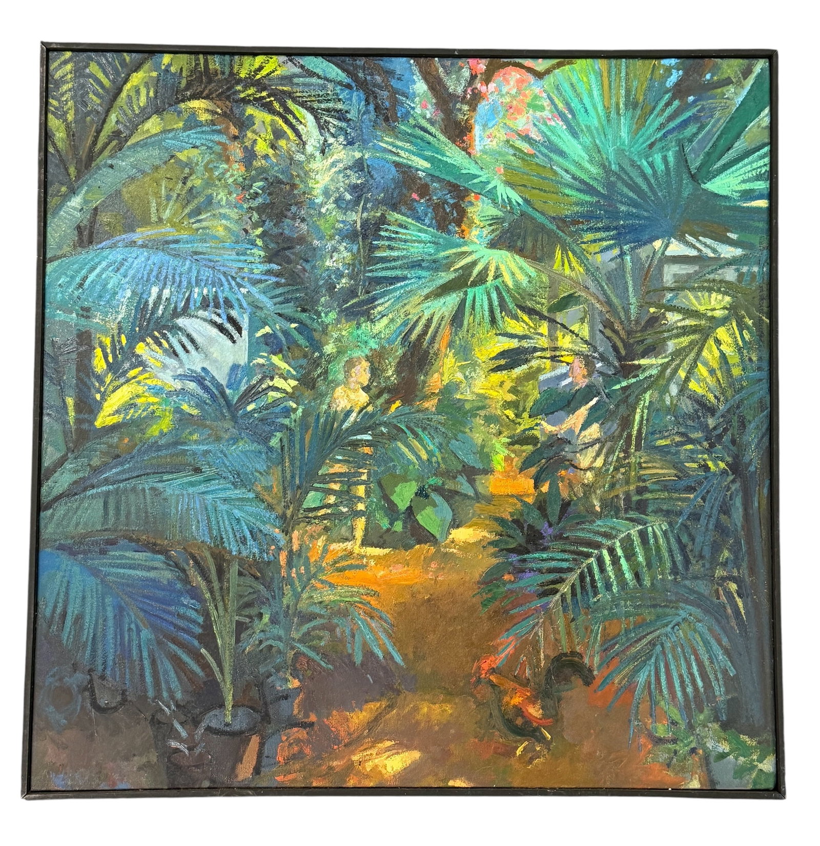 Garden Scene Florida Painting by Lincoln Perry (1 of 10)