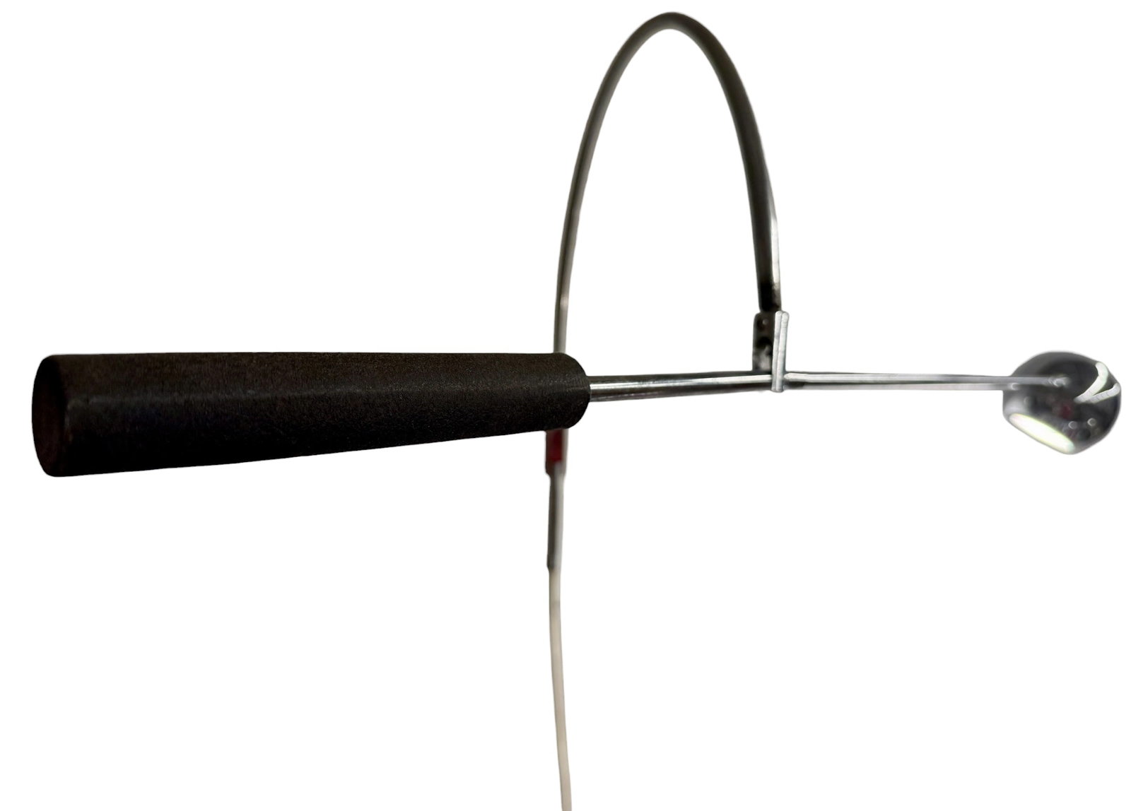 MCM Robert Sonneman Chrome Adjustable Wall Mounted Orbiter Lamp, 1960s (1 of 12)