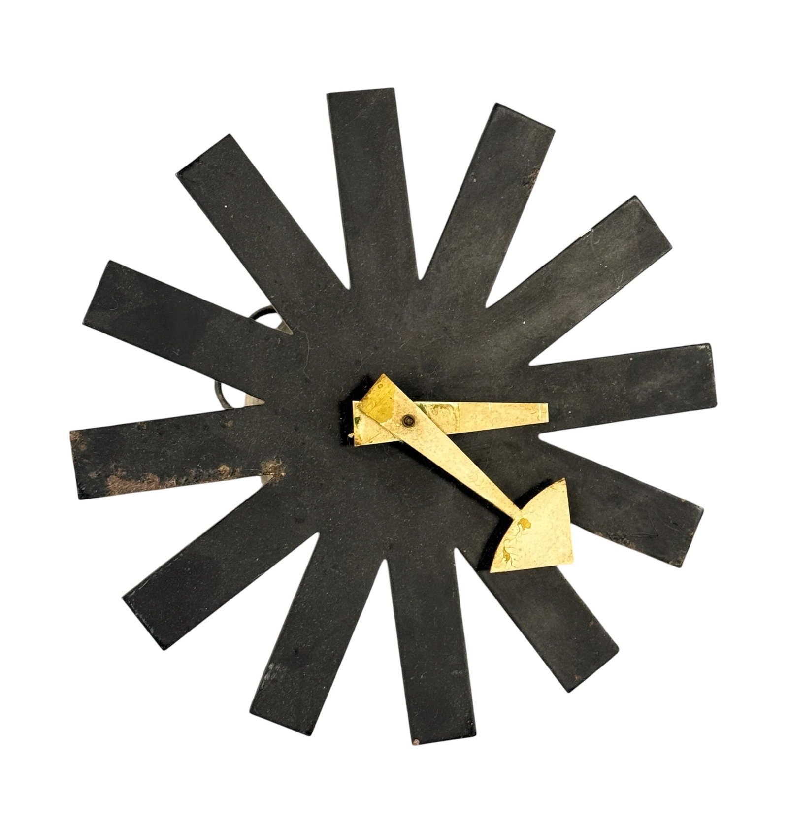 MCM Vitra Asterisk Clock Black by Geroge Nelson For Howard Miller (1 of 8)