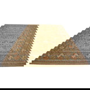 persian tabriz rug 1144225: handmade Persian tabriz rug DESIGN:all over motifsize 9.3 x 12.7