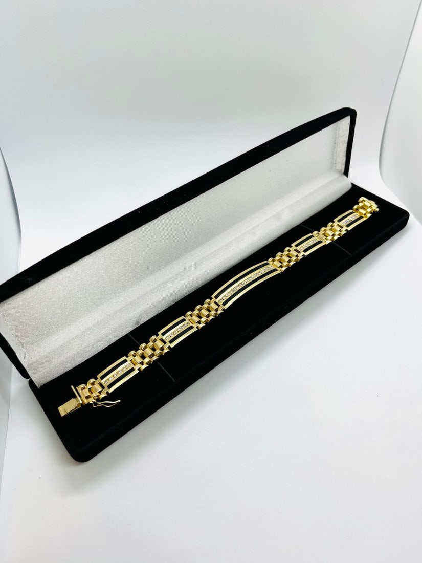 MENS DIMOND BRACELET (1 of 2)