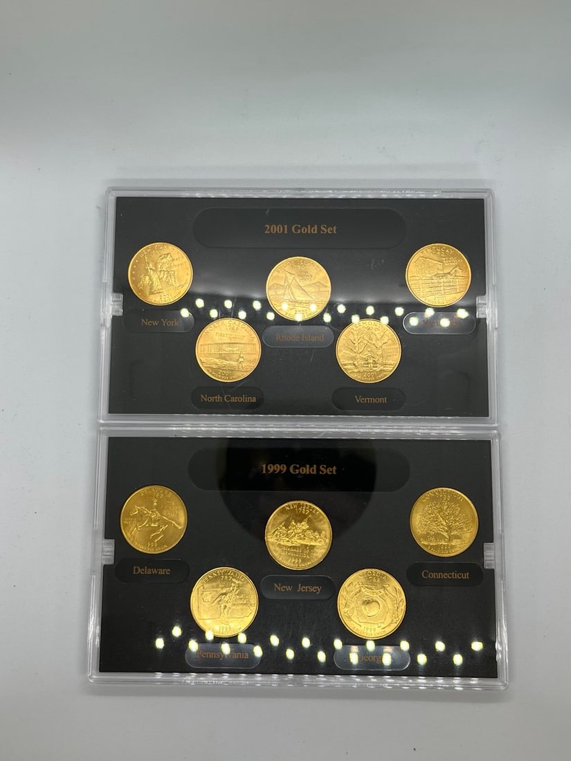 GOLD EDITION STATE QUARTER COLLECTION (1 of 4)