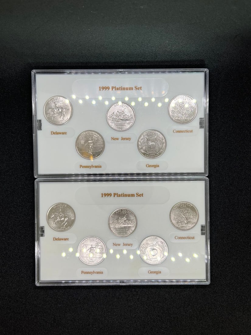 PLATINUM EDITION STATE QUARTER COLLECTION (1 of 2)