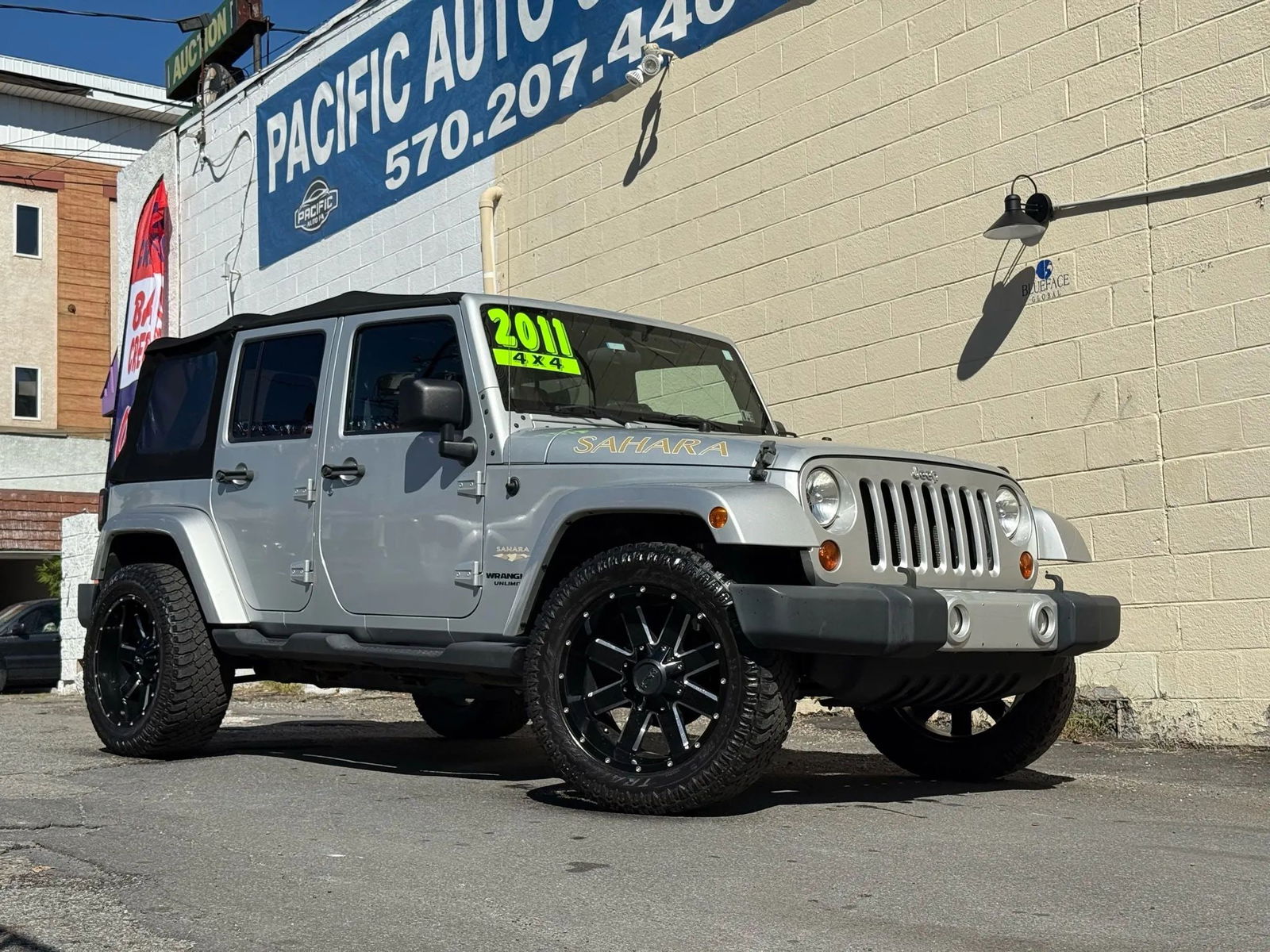 2011 JEEP WRANGLER UNLIMITED SAHARA SPORT UTILITY 4D (1 of 15)
