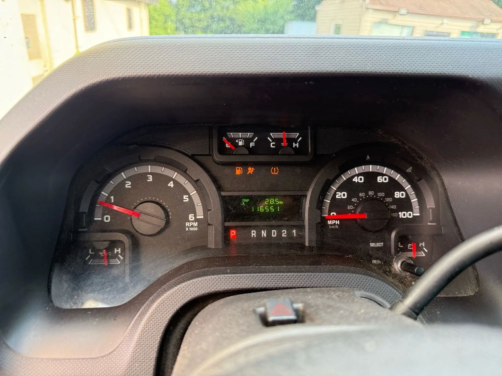 2012 FORD E150 CARGO VAN 3D - 5