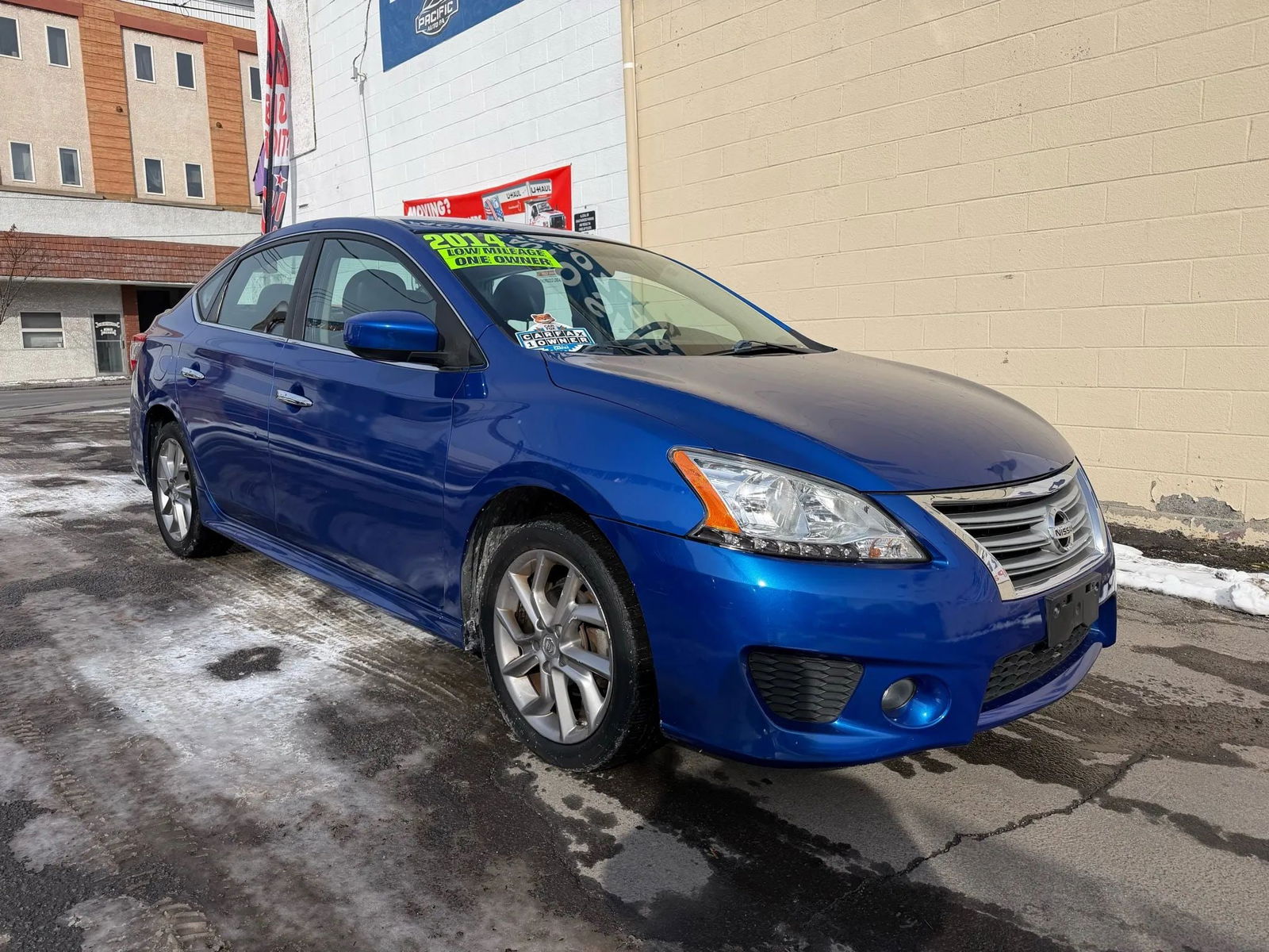 2014 NISSAN SENTRA SR 4D: Year 2014 Make NISSAN Model SENTRA Trim SR SEDAN 4D Drivetrain FWD Transmission AUTOMATIC Engine 4-CYL, 1.8 LITER Mileage 50,257 Doors 4 Exterior Color blue Interior Color black