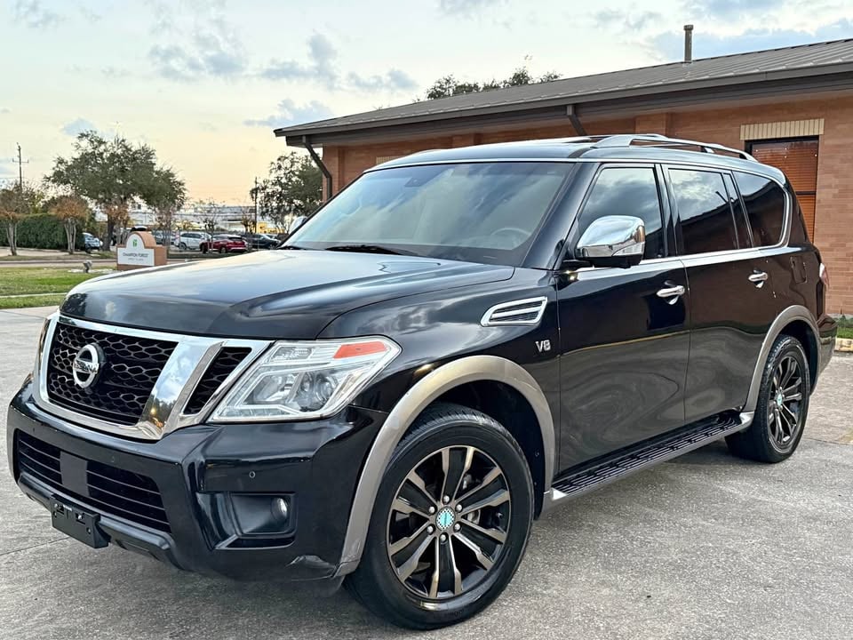 2017 Nissan armada Platinum Reserve Sport Utility 4D (1 of 14)
