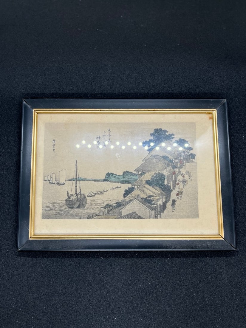 3 JAPANESE PICTURE PRINT: 3 JAPANESE PICTURE PRINT 7' WIDE X 5' HIGHT