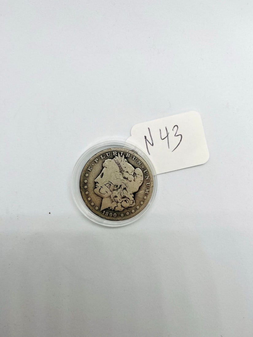 SILVER ONE DOLLER United States of America Liberty coin: lady liberty one dollar siver 1890