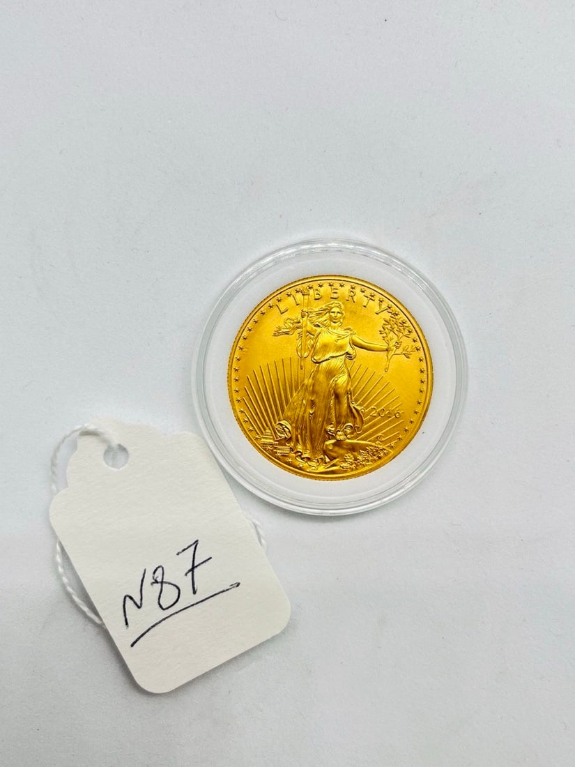 LADY LIBERTY US GOLD: 2016 LADY LIBERTY US GOLD $50 - 1OZ FINE GOLD VERY CLEAN GREAT CONDITION