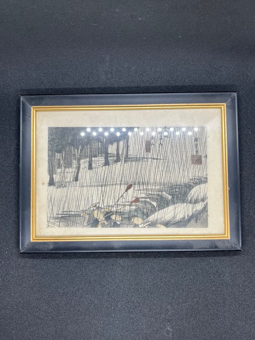 3 JAPANESE PICTURE PRINT - 2