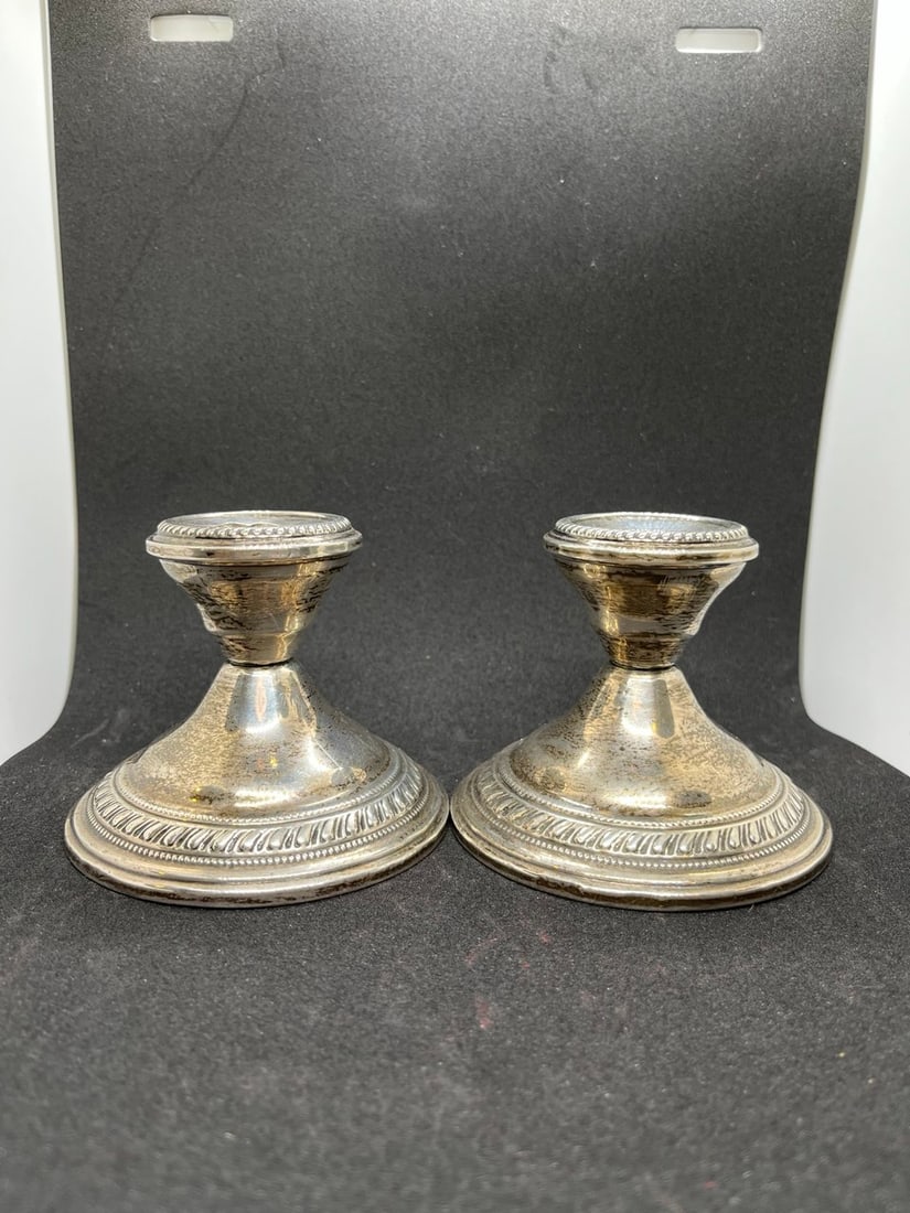 2 STERLING SILVER CANDEL SET (1 of 2)