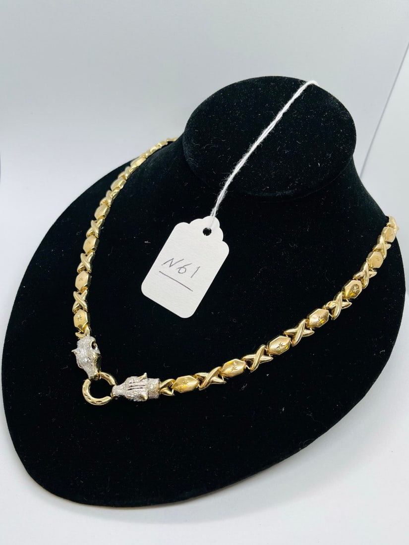NECLACE: YELLOW GOLD 19 INCH