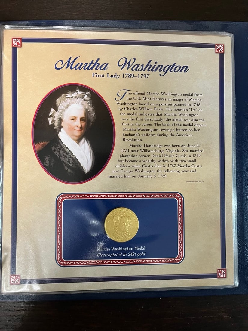 THE U.S FIRST LADIES MEDALS (1 of 8)