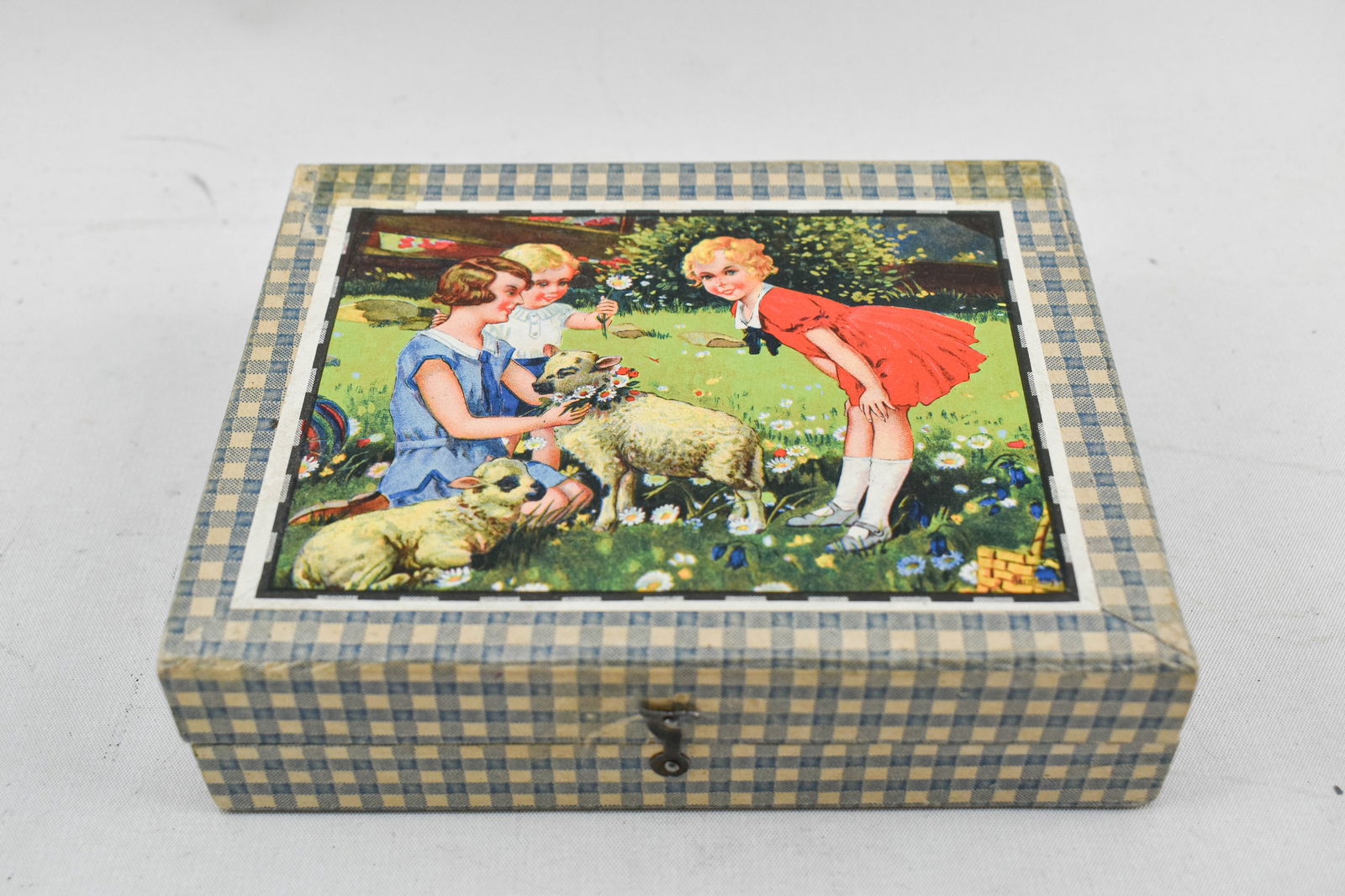German Wood Block 6 Puzzle Set, Illustration Cards (1 of 7)
