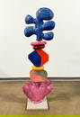 Ross Vogt, Abstract Ceramic Totem Sculpture