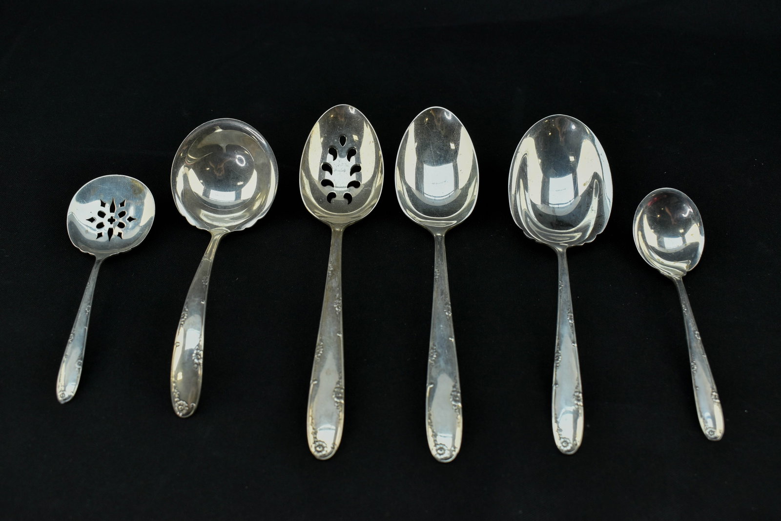 6 pc. Towle Sterling Madiera Flatware (1 of 6)