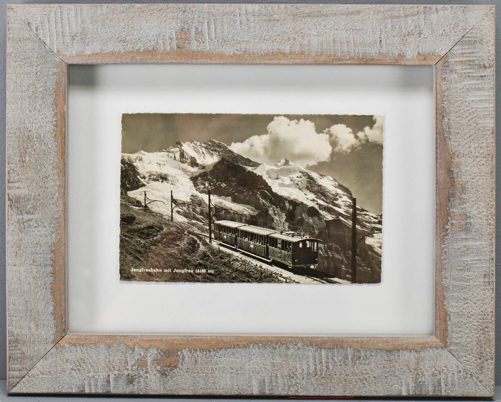 Vintage AG Wehrli RPC Postcard of the Swiss Railway Jungfraubahn (1 of 4)