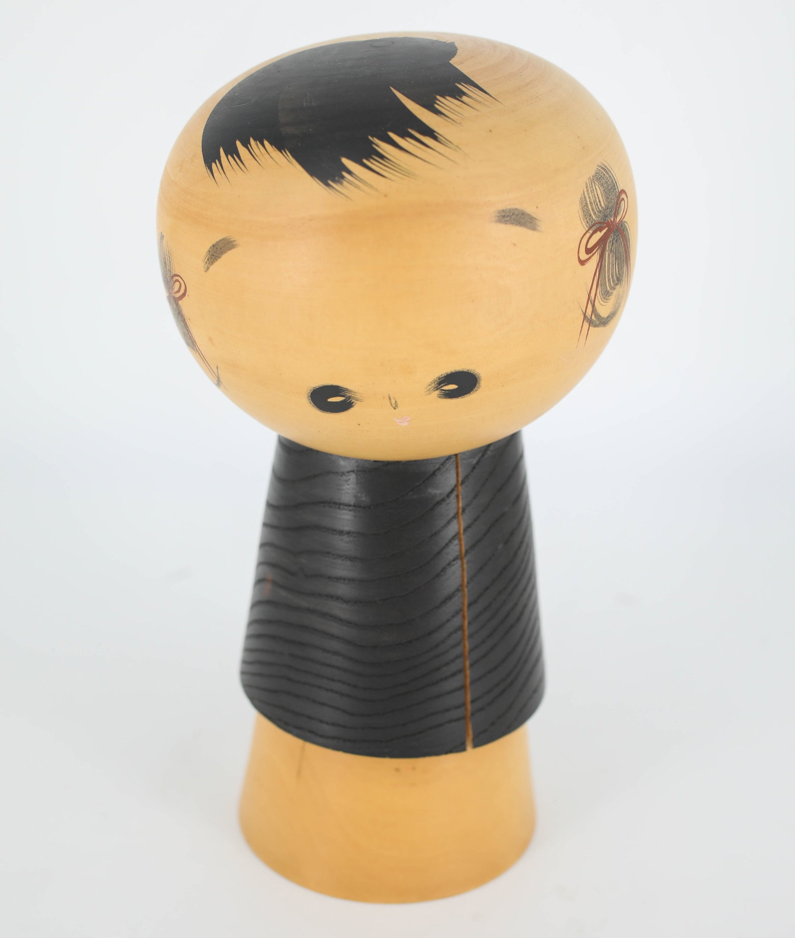 Vintage Japanese Kokeshi Doll 'Chameko' by Masao Watanabe  (1 of 7)