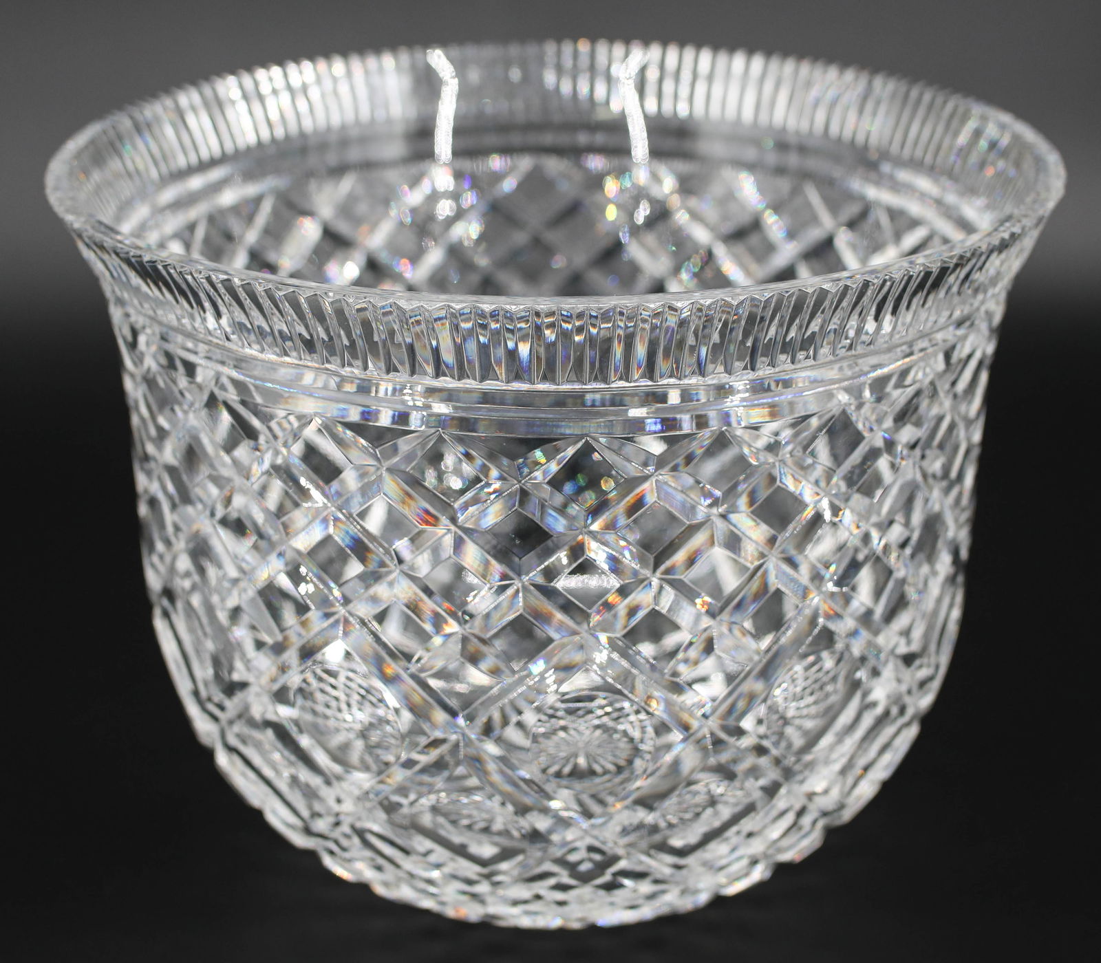 Waterford Crystal Punch Bowl with Certificate of Authentication (1 of 6)