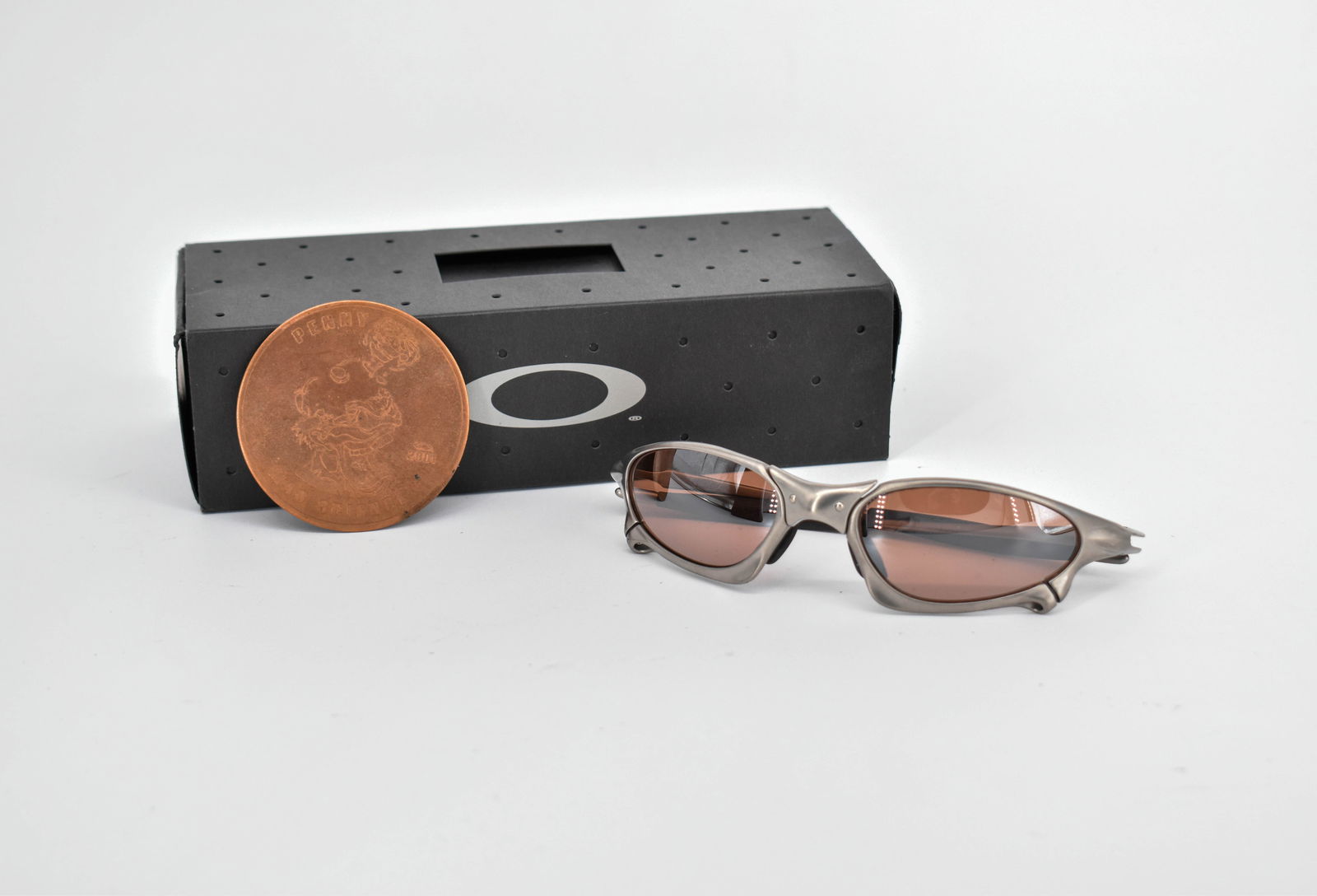 Oakley Penny X Metal Sunglasses, Titanium/vr28 Black Oakley Penny X Metal Sunglasses, Titanium/vr28 Black
