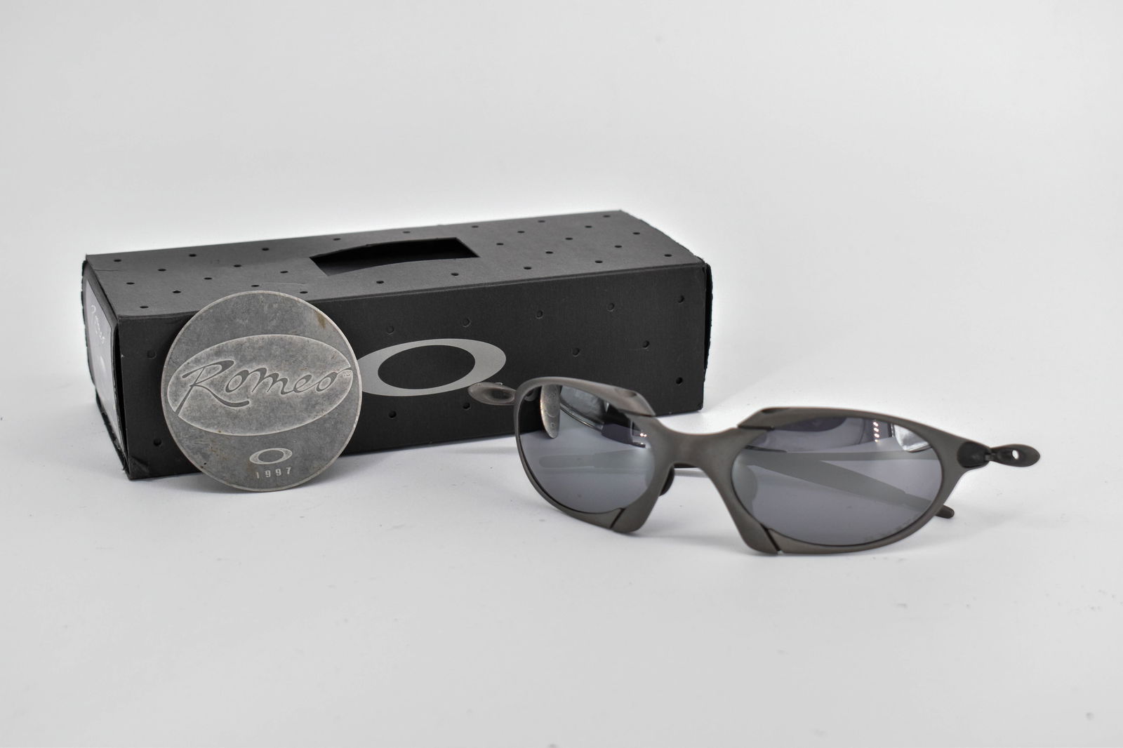 Oakley Mars Crater Sunglasses, Black Iridium/x Metal