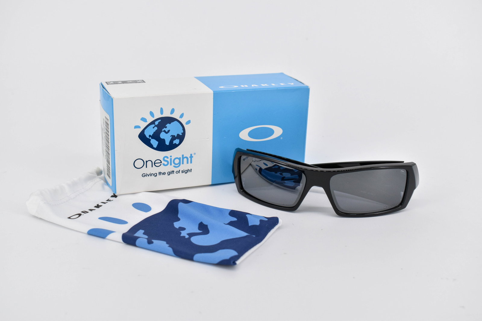 Oakley OneSight GasCan Sunglasses, Polished Black/Black Iridium (1 of 6)