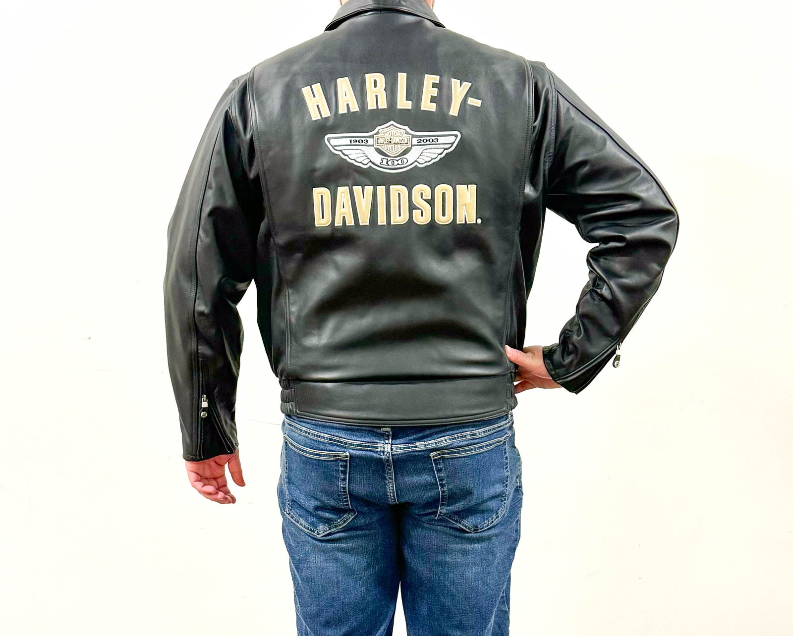 US古着　Miller Lite HARLEY DAVIDSON　長袖　Tシャツ 古着 ハーレーダビッドソン Harley-Davidson MILLER LITE ミラーライト