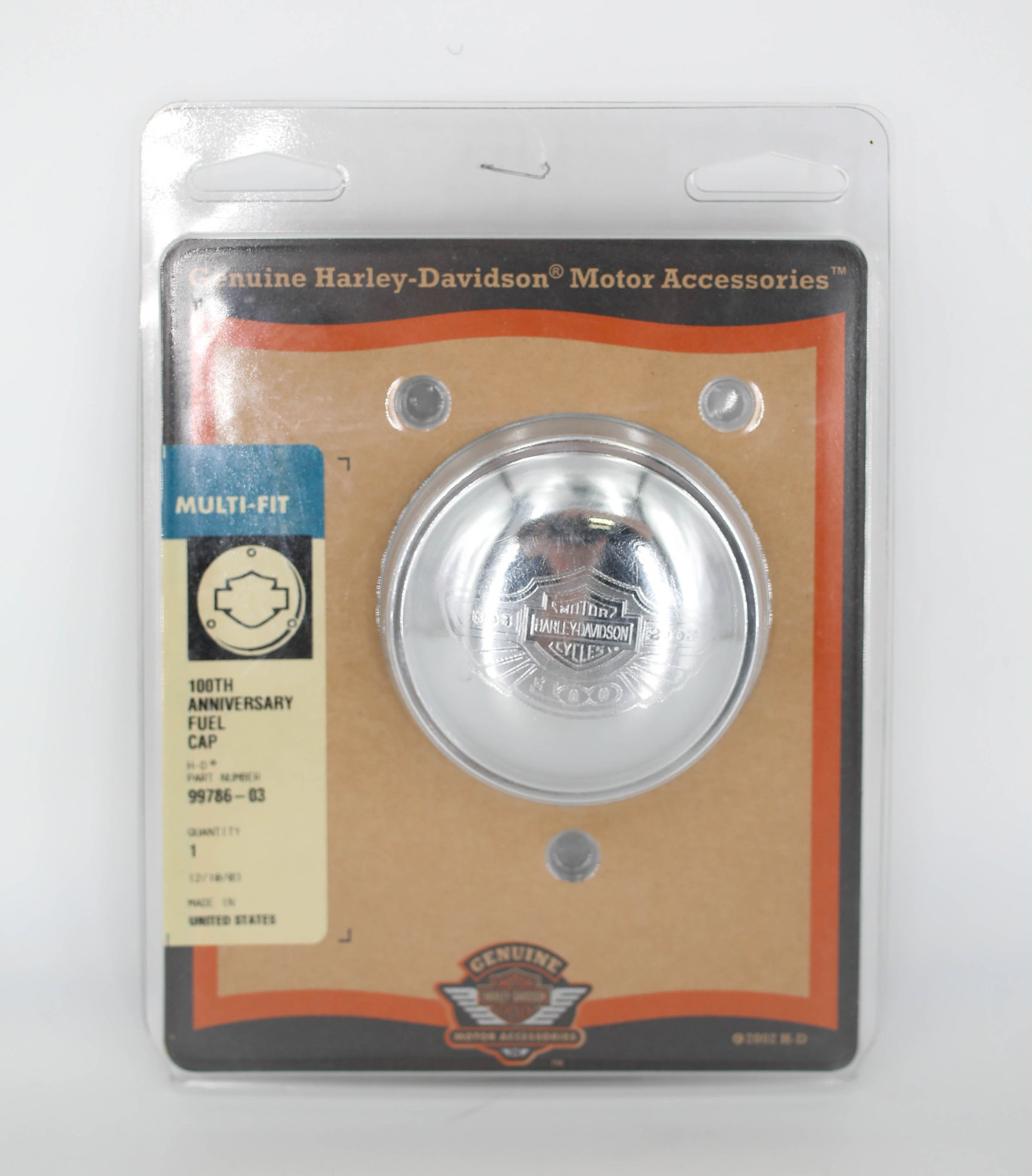 Harley Davidson 100th Anniversary Fuel Cap (1 of 5)