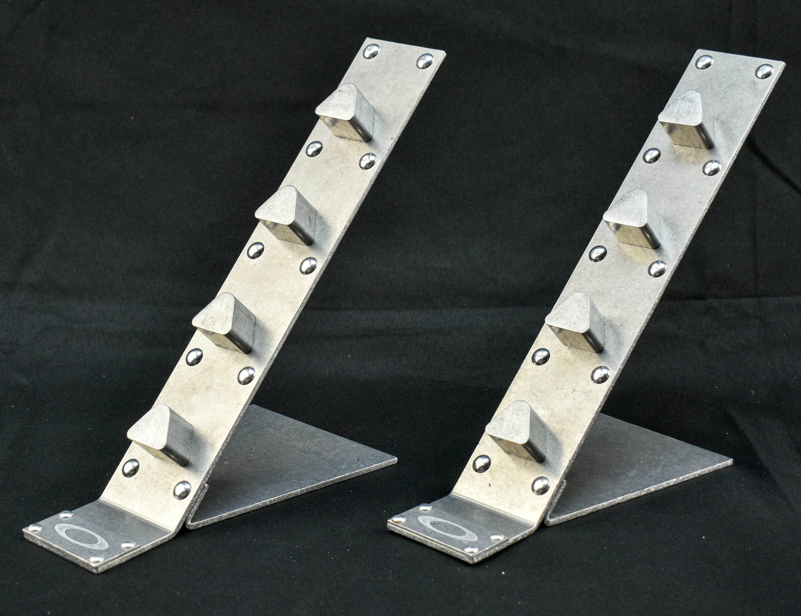 2 Rare Oakley X Metal Steel 4-Tier Display Stands (1 of 9)