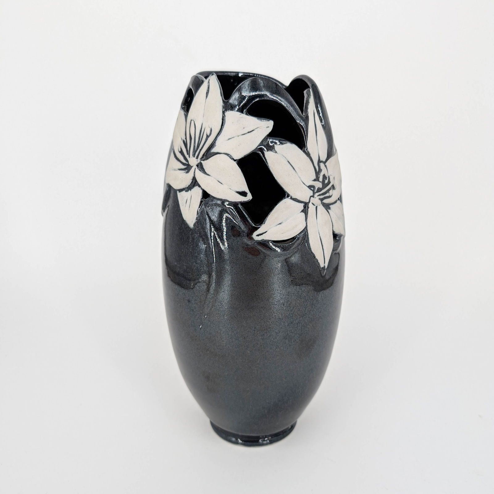 James Loso Floral Studio Pottery Vase (1 of 7)