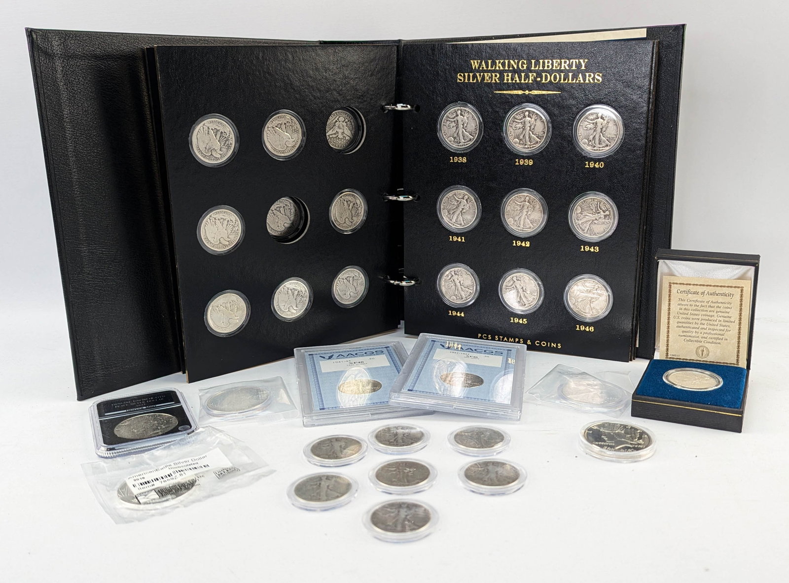 Grp 54 Walking Liberty Coins (1 of 12)