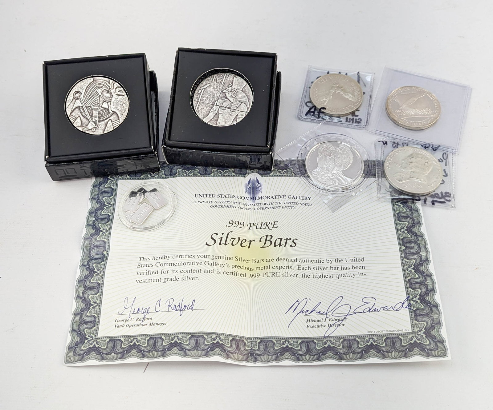 Grp of Silver Medals (1 of 5)