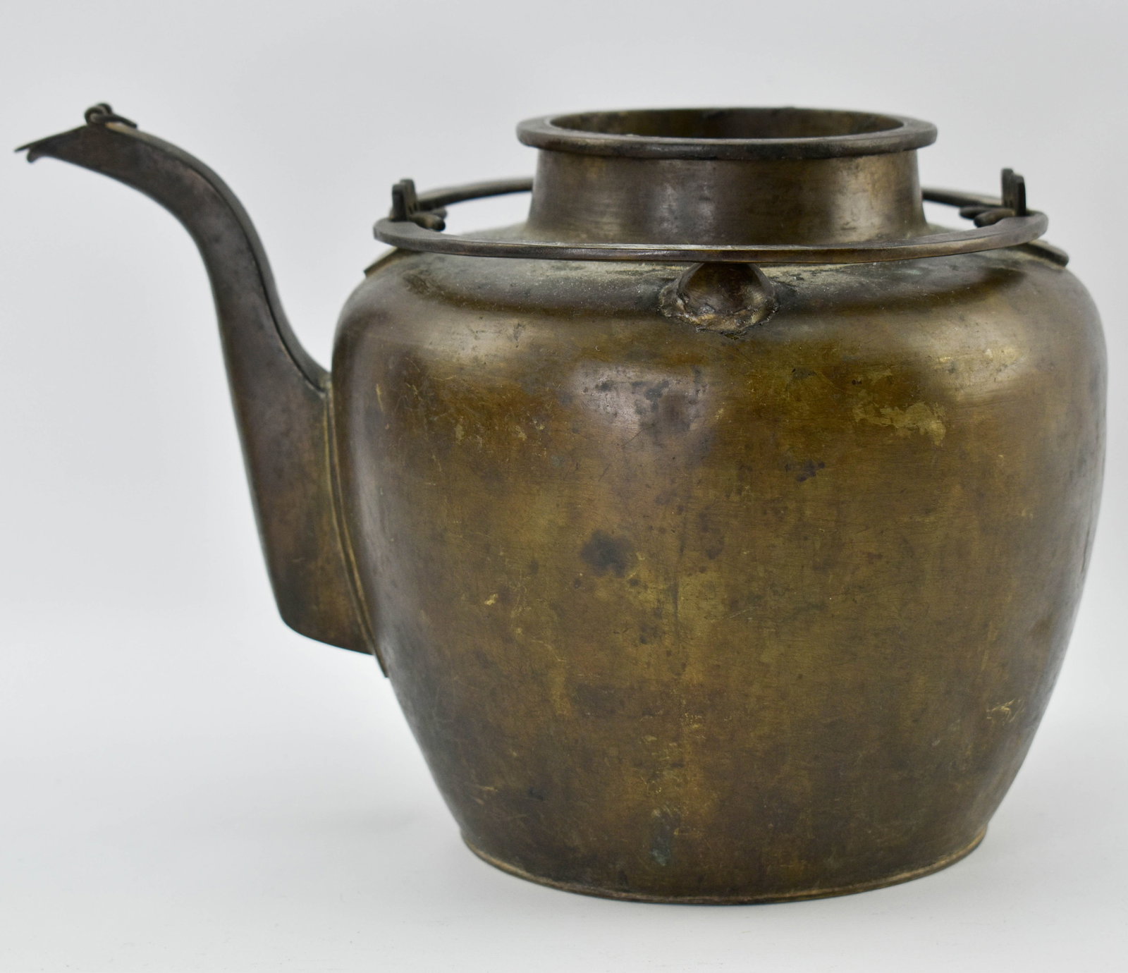 Antique Chinese Brass Teapot (1 of 12)