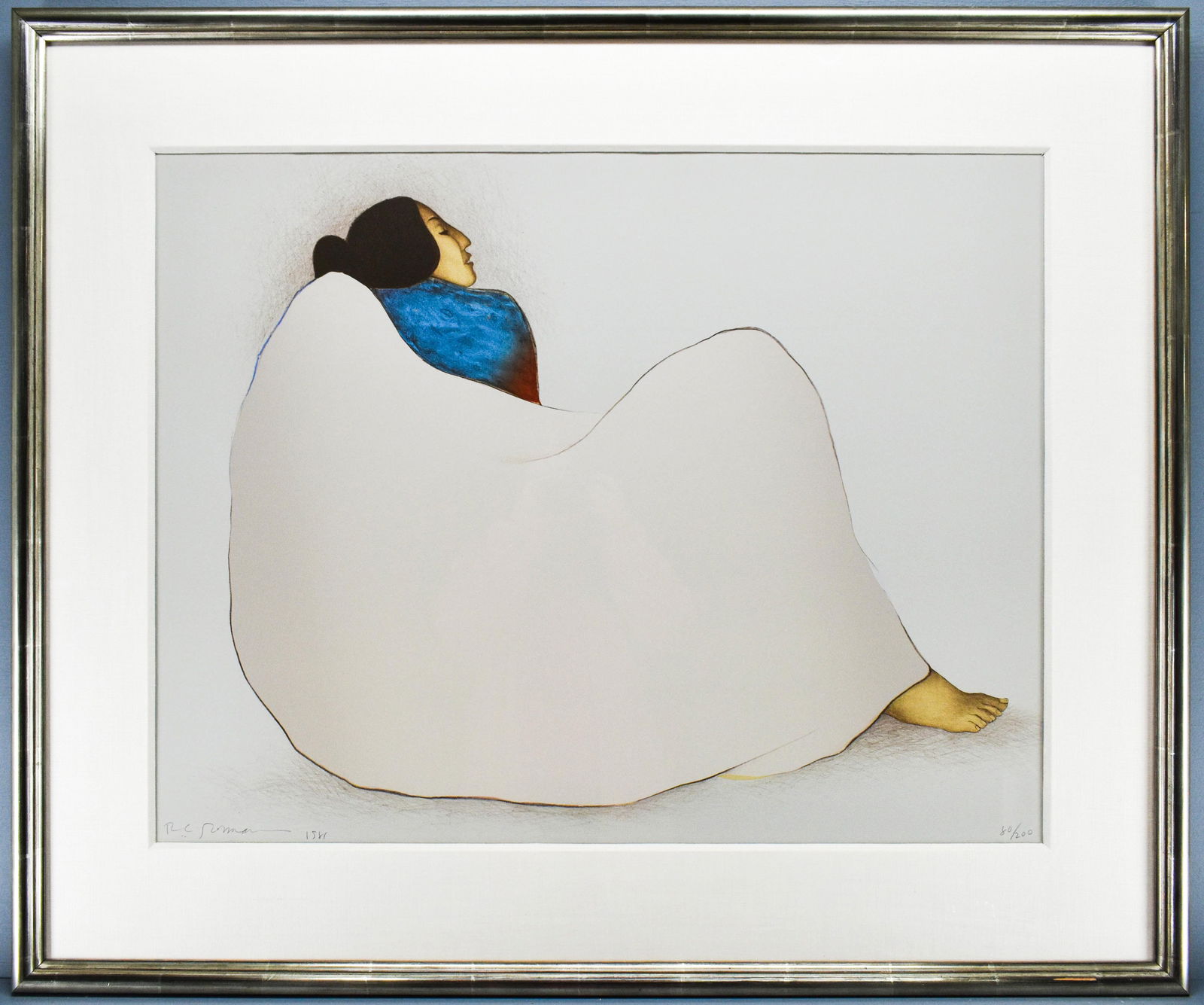 R.C. Gorman, Woman from Gallup Original Signed Limited Lithograph (1 of 5)