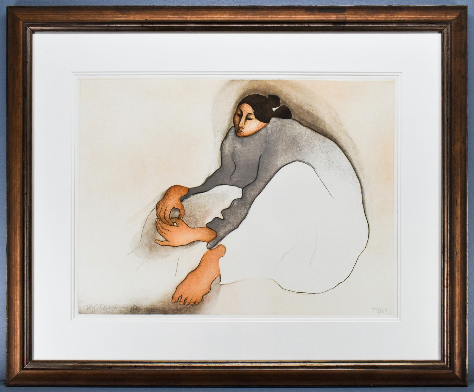 R.C. Gorman, Onawa Original Signed Limited Lithograph (1 of 6)