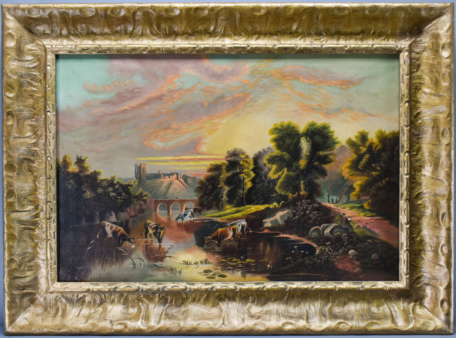 Romantic English Landscape Oil Painting (1 of 6)