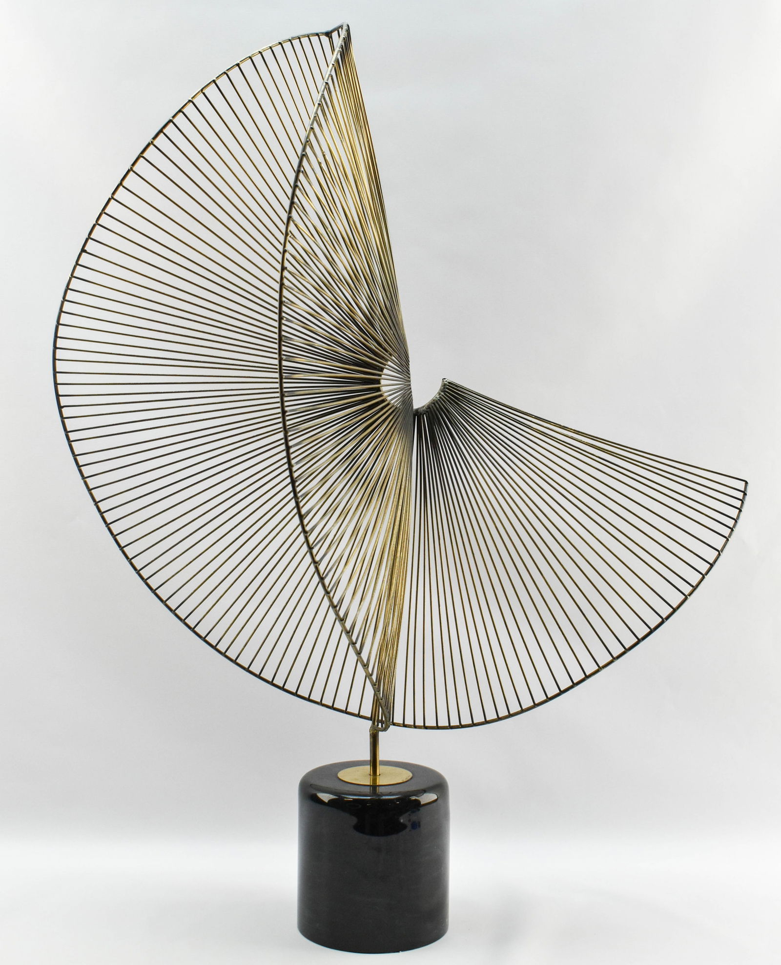 C. Jere 1986 Modernist Brass Rod Sculpture (1 of 14)