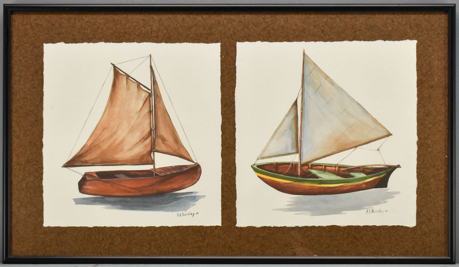Framed Sailboat Prints (1 of 4)