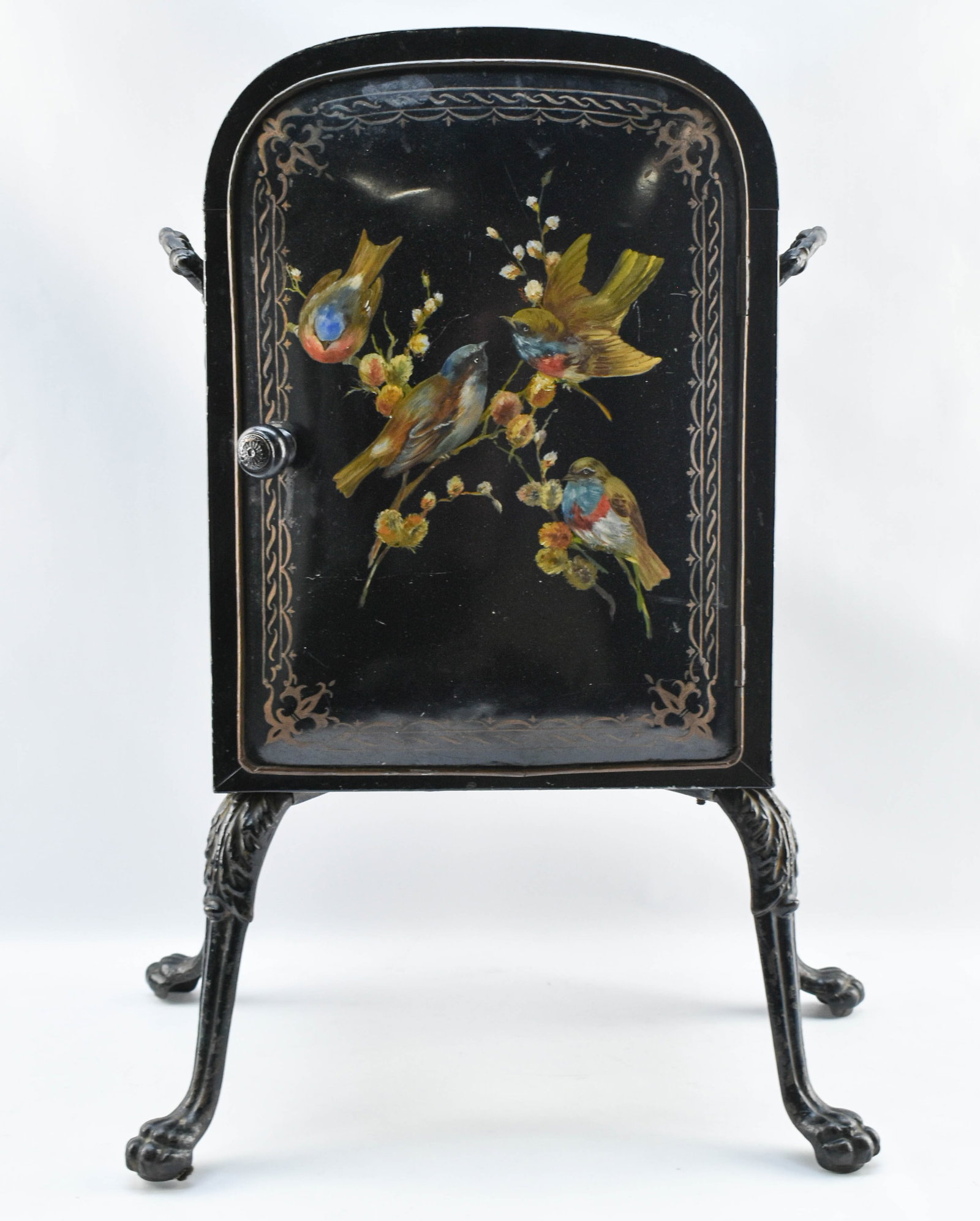 Antique Hand-Painted Plate Warmer (1 of 11)