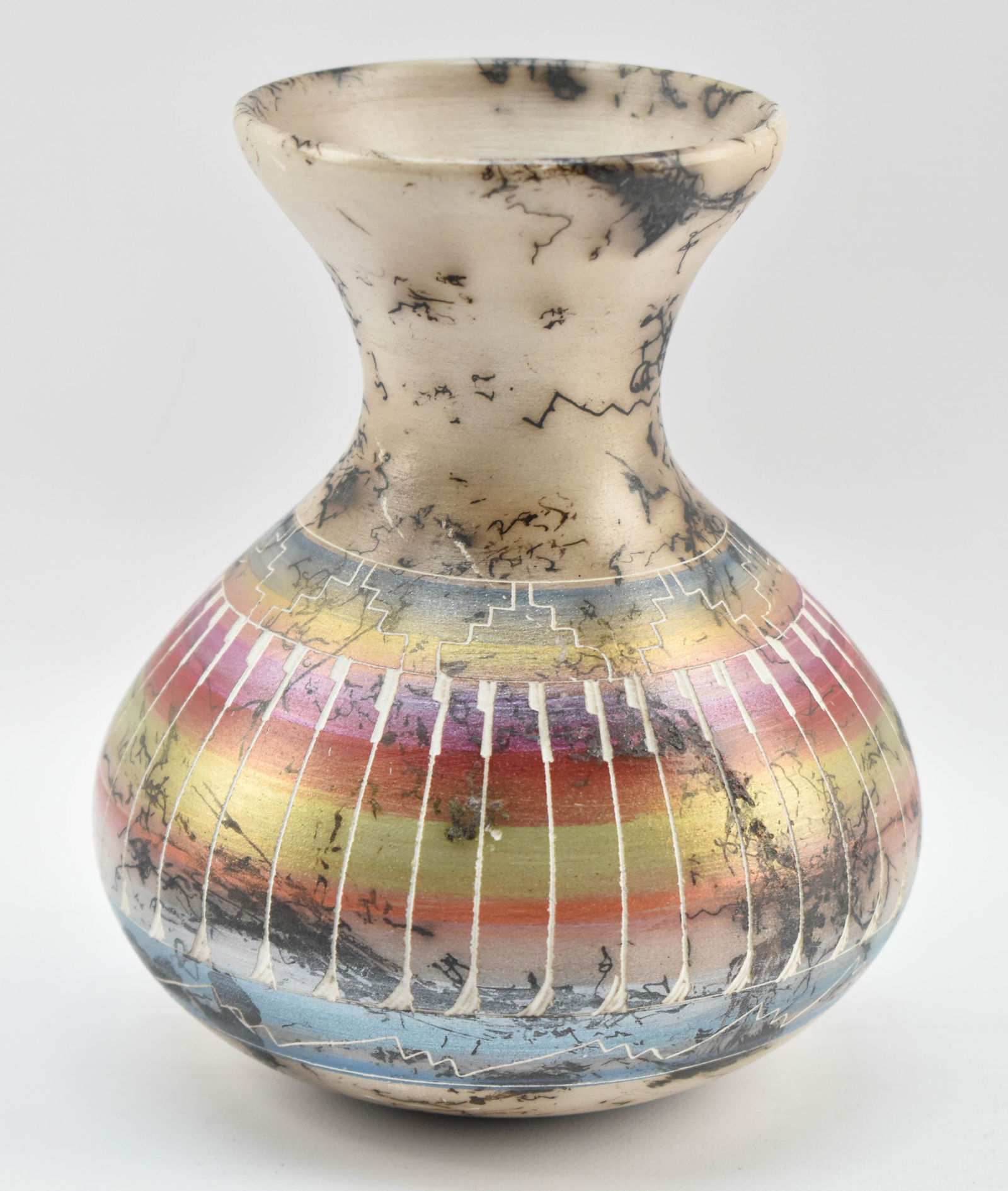 Shimmery Raku Vase (1 of 10)