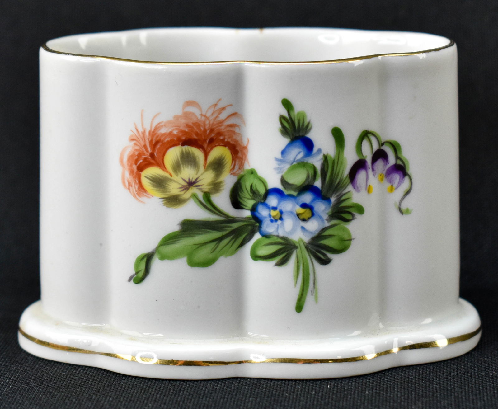 Hand-Painted Porcelain Dish by Herend (1 of 8)