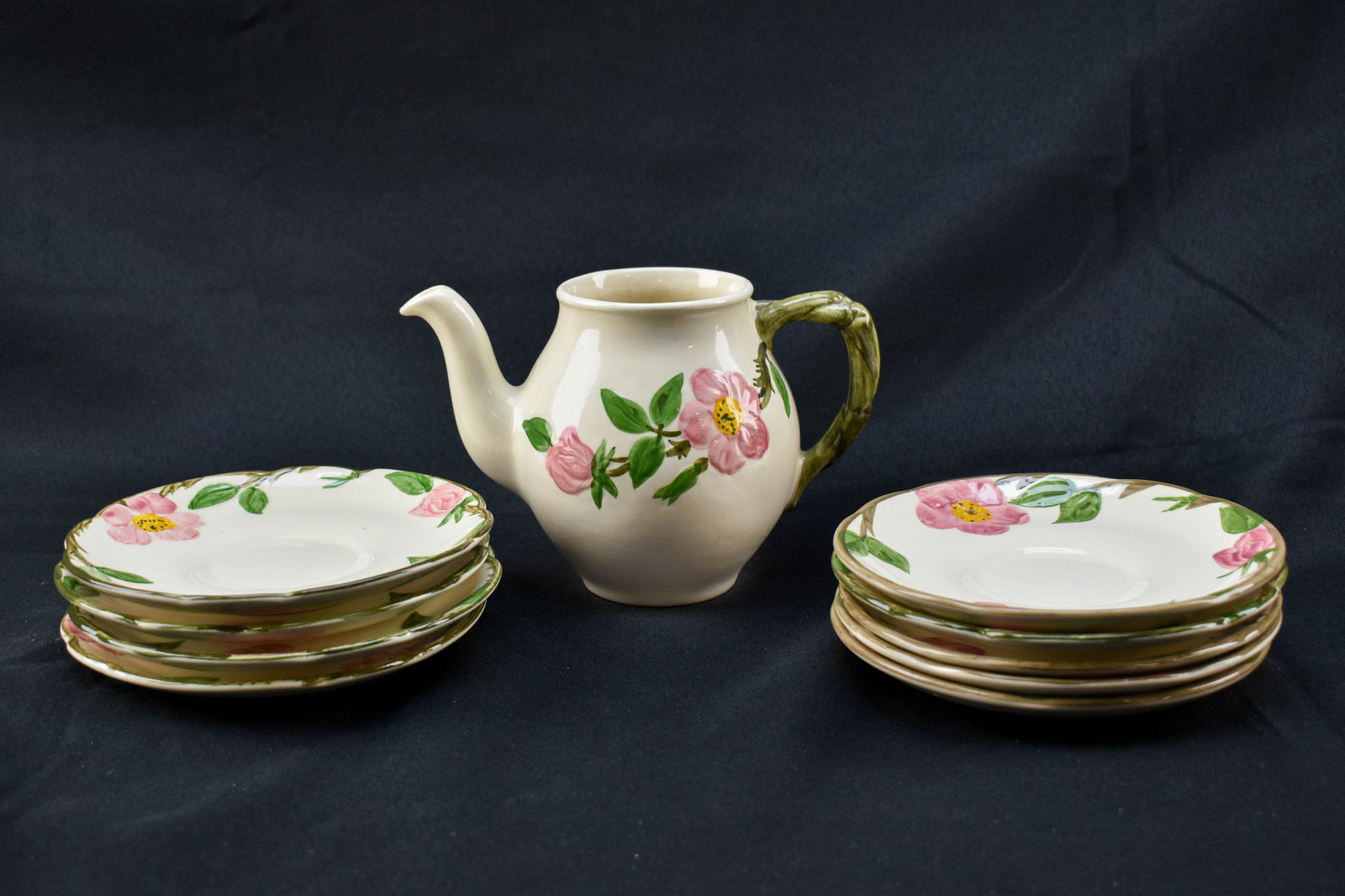 10-Piece Franciscan Desert Rose Dish Set (1 of 8)