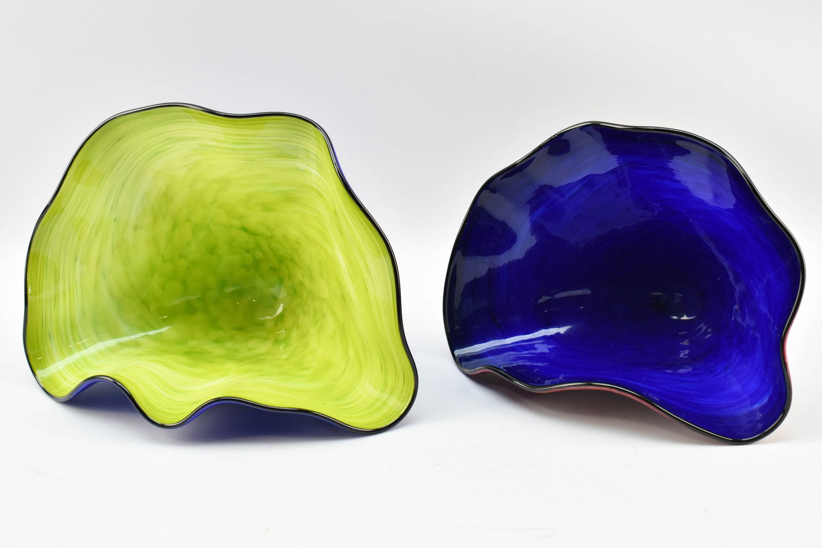 Two Handmade Art Glass Shells by David Smith (1 of 10)