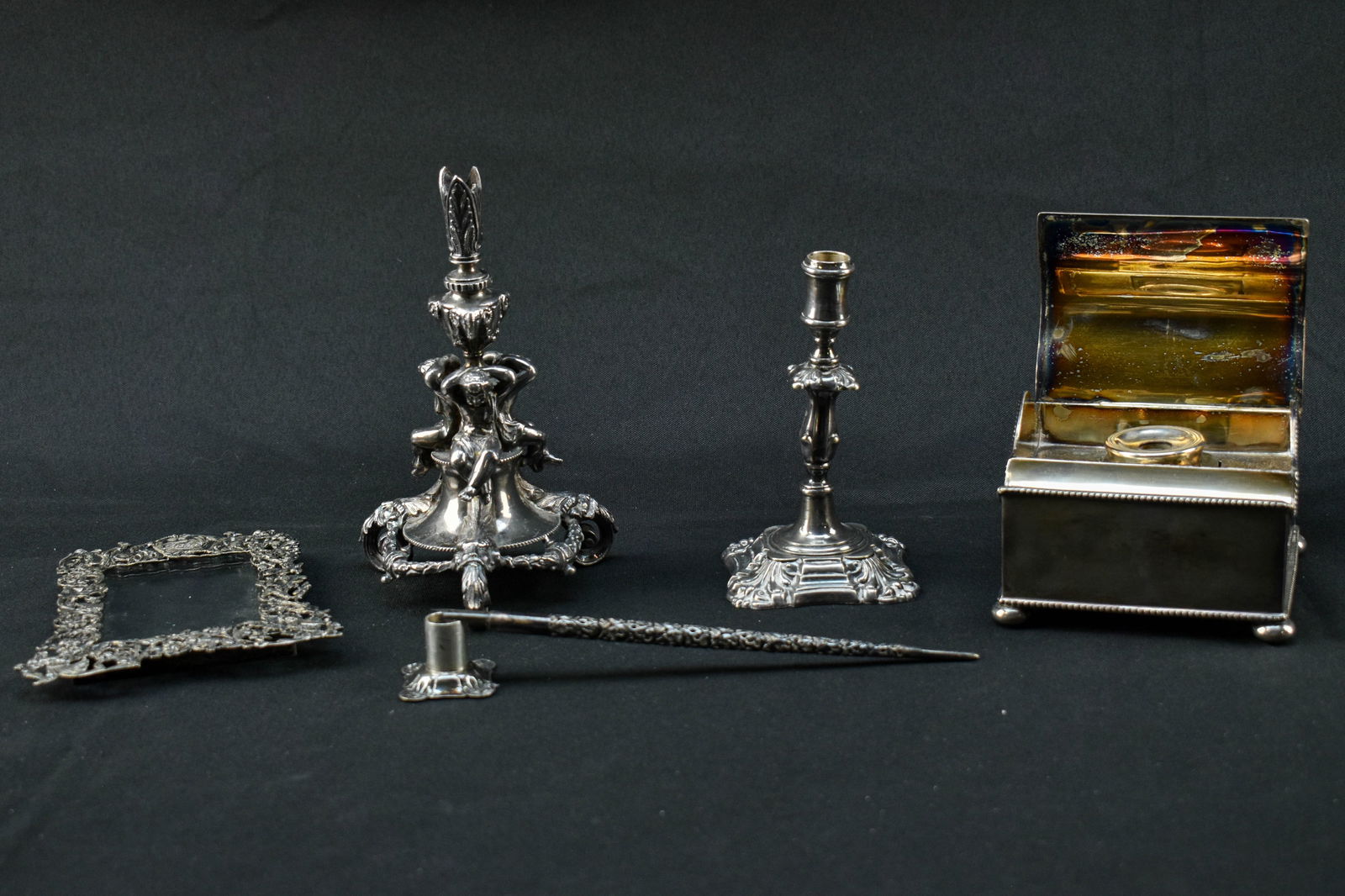Six Sterling and Silver-Plated Antiques (1 of 19)