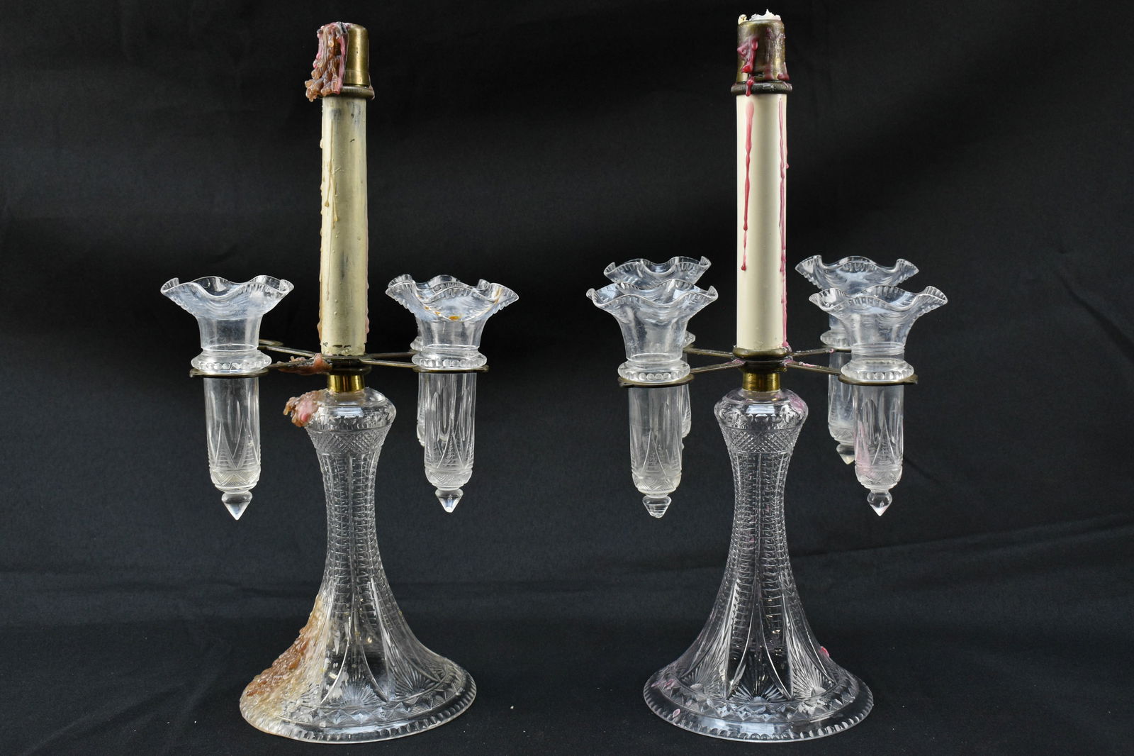 Pair of Antique Arctic Candelabras (1 of 9)