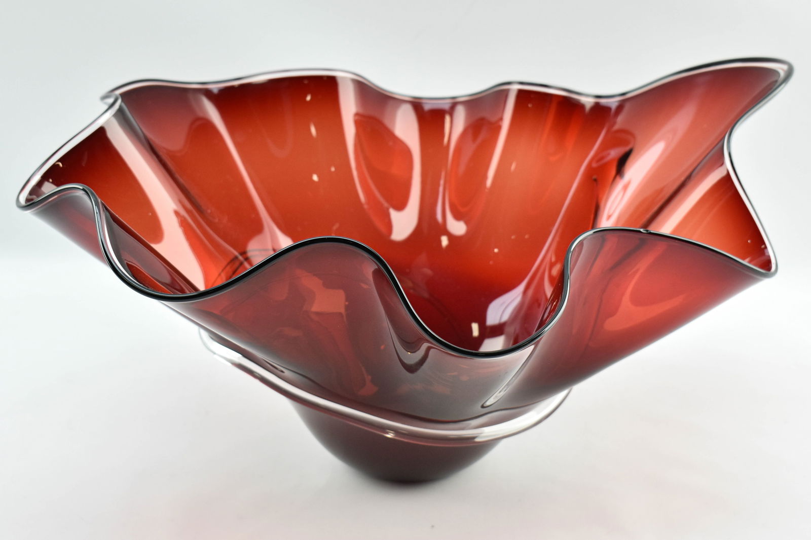 Hand-Blown Glass Bowl by Susan Glass (1 of 8)