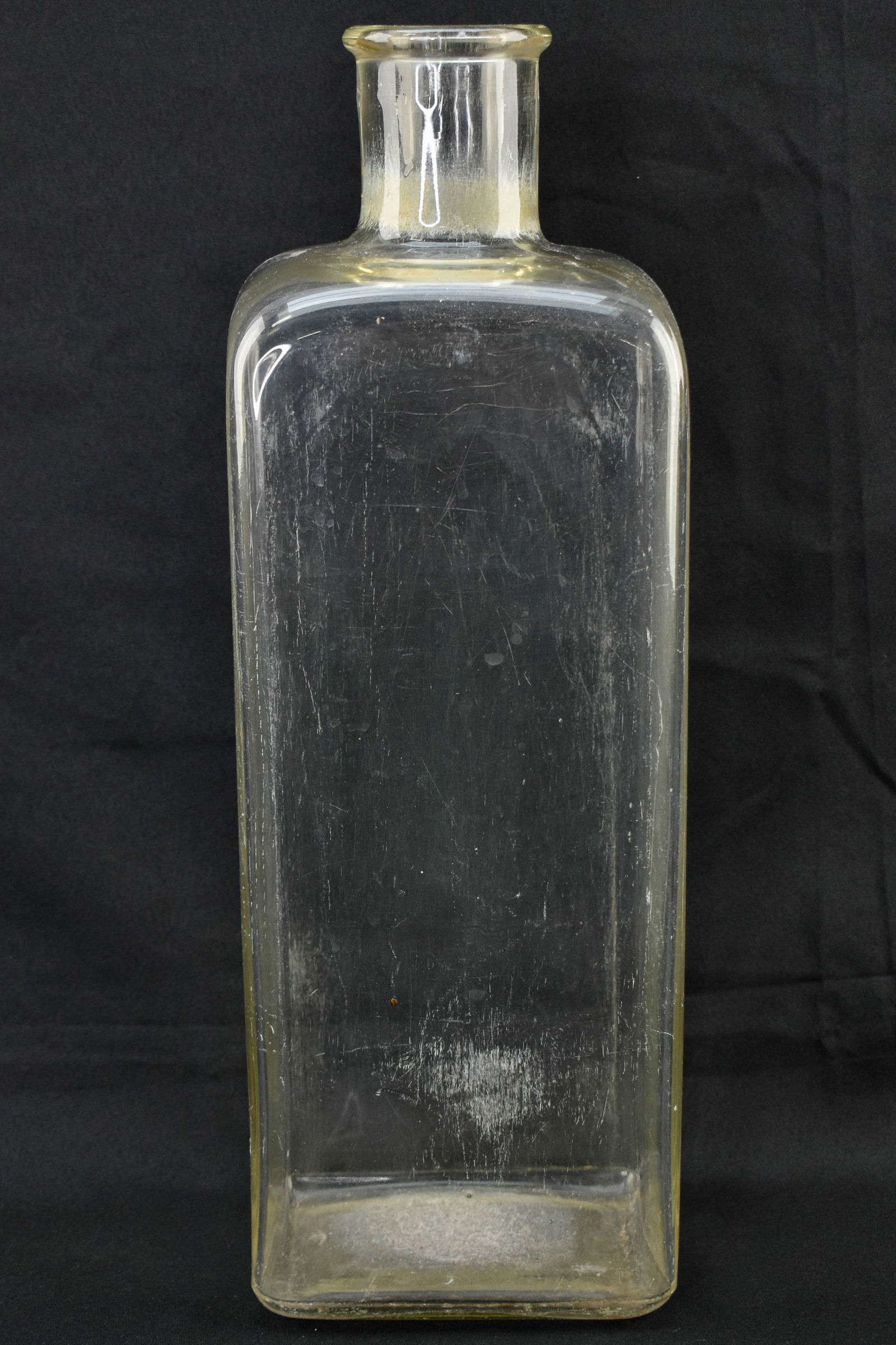 Vintage Pyrex Giant 18 In. Rectangular Clear Glass Bottle (1 of 9)