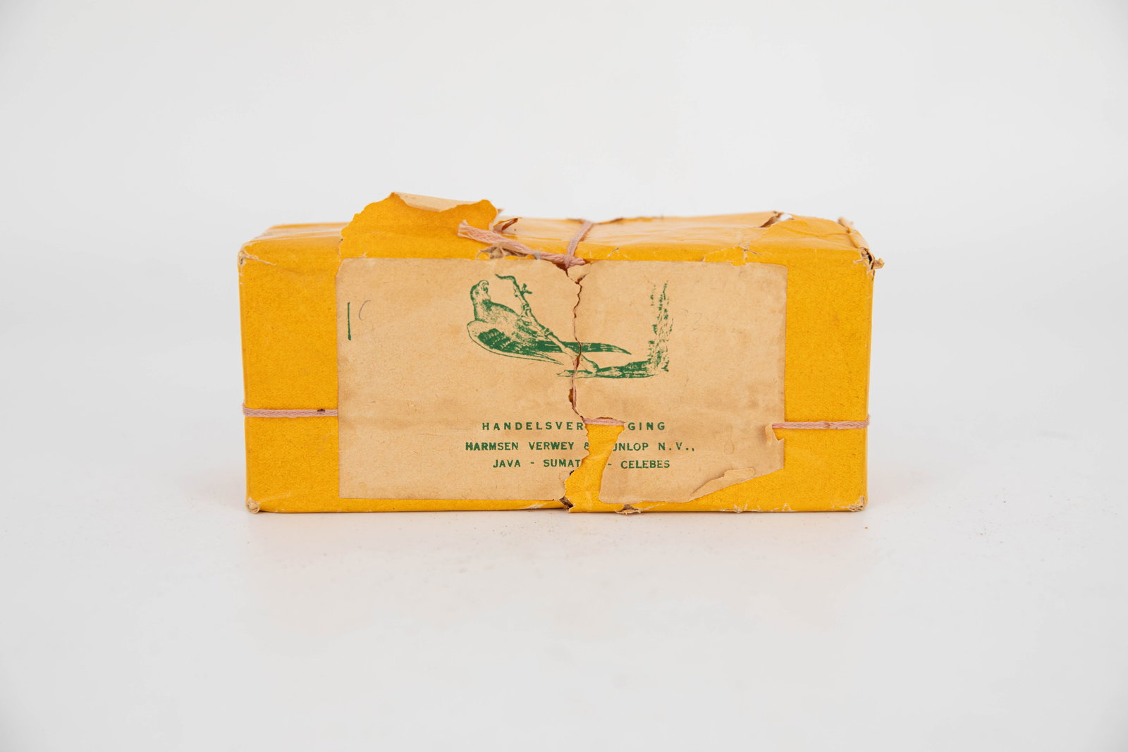 Antique Ceki Money Suit Playing Cards from Dutch Occupied Indonesia: This Ceki or Chi Chi Pai deck is printed on coarse card in the Chinese money suit style. The packet reads Handelsvereeniging Harmsen Verwey & Dunlop N.V. Java- Sumatra- Celebes. The company dates from