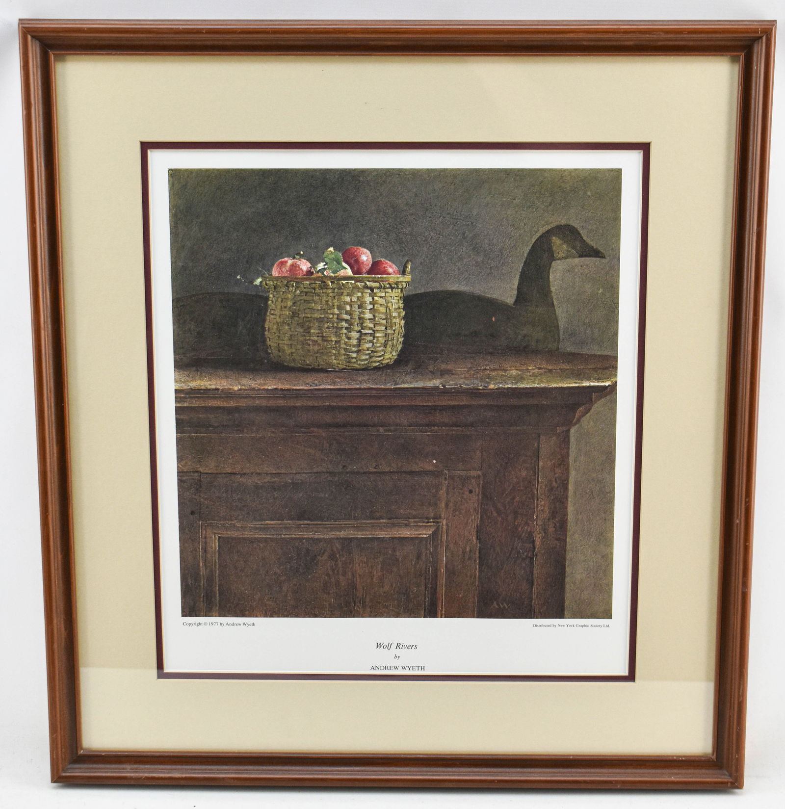 Andrew Wyeth, Wolf Rivers Colored Digital Print (1 of 5)